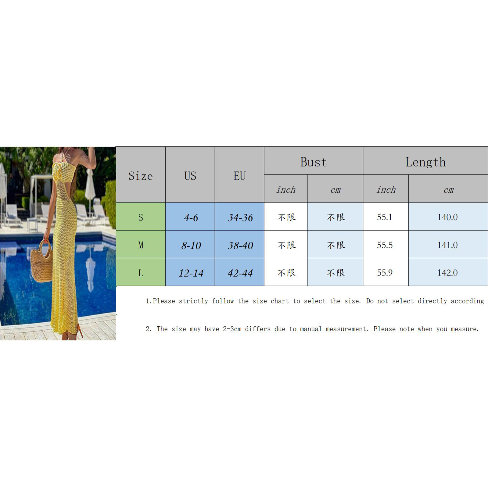 เดรสถักแบบคล้องคอสำหรับผู้หญิงเดรสยาวเข้ารูปแขนกุดตัดเว้าลายดอกไม้3D สีทึบทรงสลิมฟิตสำหรับเที่ยวกลางคืน