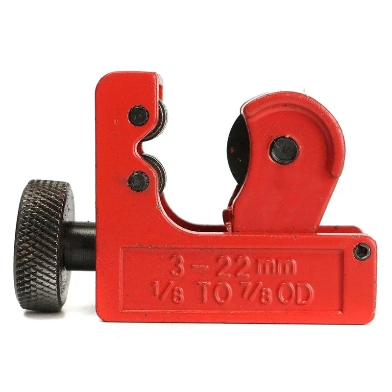 1PC 3-22/3-16mm MINI Alloy เหล็กท่อเครื่องตัดท่อตัด 1/8 นิ้วถึง 7/8 นิ้วสําหรับท่อทองแดง PVC บางสแตนเลสหลอด