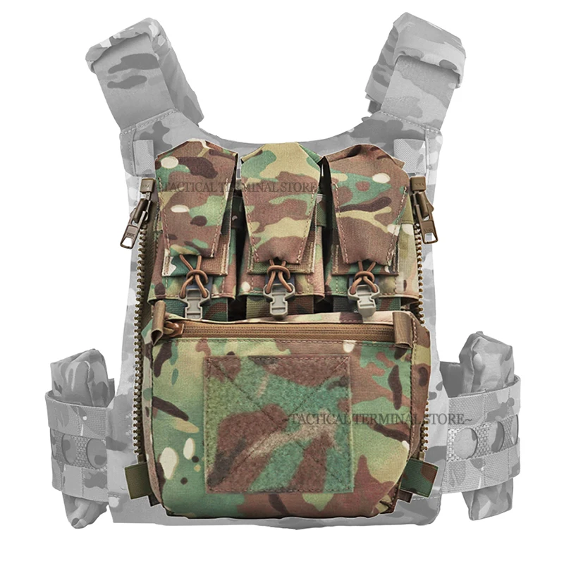 Assault Adapt Banger Back Panel Zip On Rear Pack Taktische Weste GP Pouch Multitools Pocket FCPC V5 Plate Carrier Zubehör Tasche