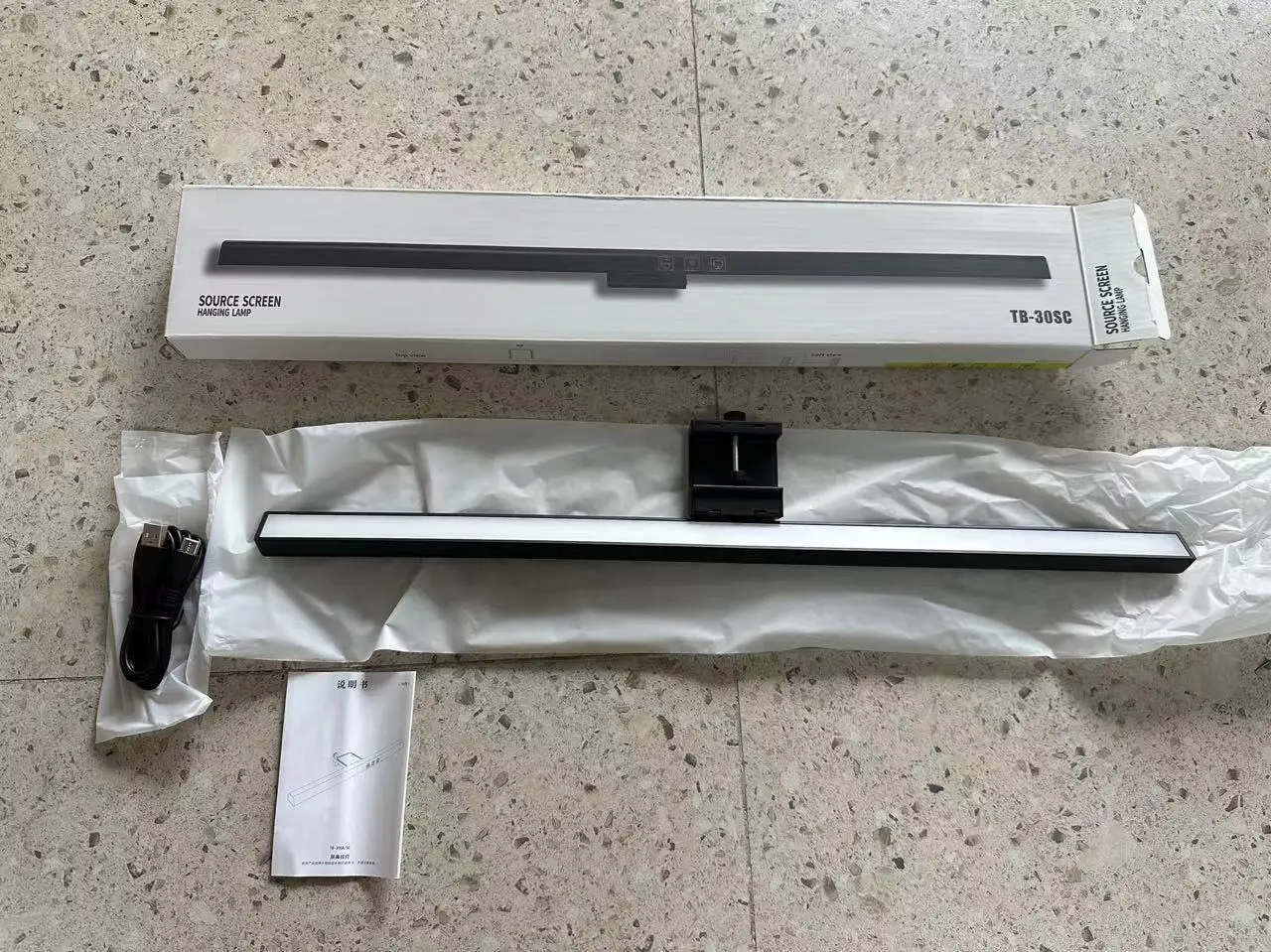Screen LED Bar Desk Lamp PC Computer Laptop Screen Lamp  Hanging Light Bar Table Lamp Office Study Reading Light For LCD Monito