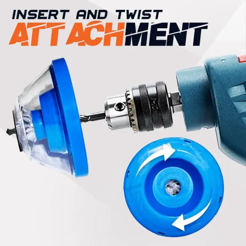 Acessório elétrico obrigatório, tampa do coletor de poeira, tigela de cinzas, à prova de poeira para ferramentas domésticas elétricas, poeira de broca