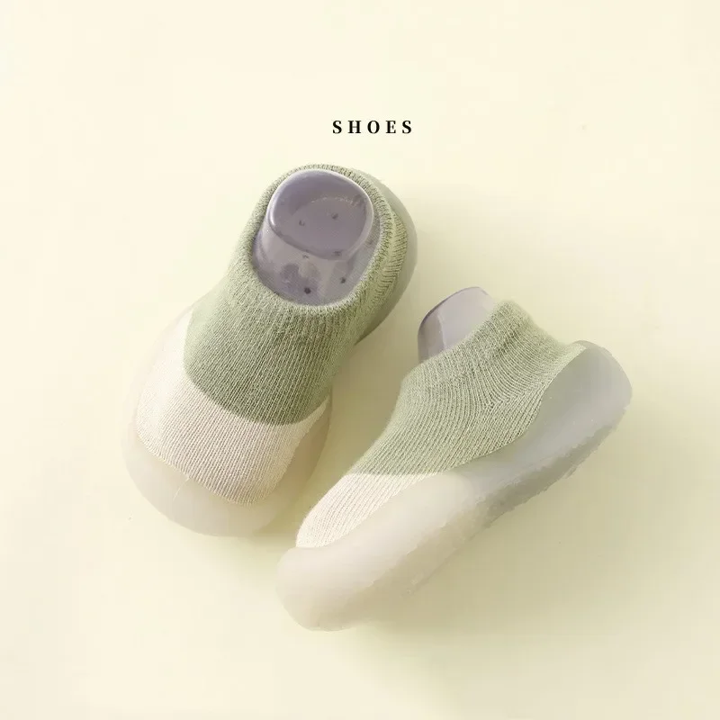 ถุงเท้าเด็กรองเท้าเด็กทารกการจับคู่สีน่ารักเด็กรองเท้าตุ๊กตานุ่ม Soled เด็กรองเท้าผ้าใบ BeBe เด็กวัยหัดเดิน First Walkers