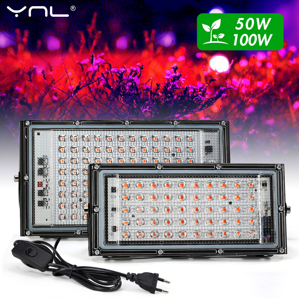 50W 100W 150W LED Wachsen Licht AC 220V LED Flutlicht Phyto Lampe Volle Spektrum Zimmerpflanzen hydrokultur Gewächshaus Wachstum Beleuchtung