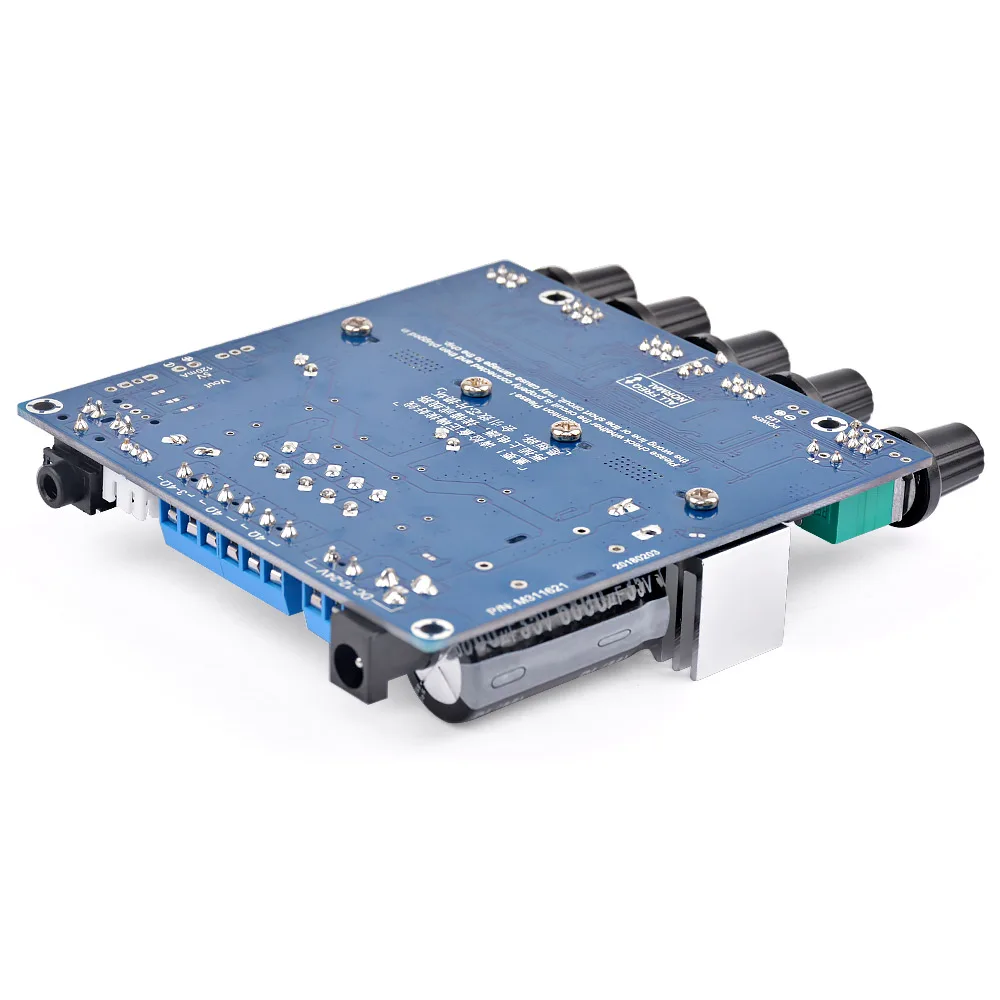 AIYIMA TPA3116 Subwoofer Amplifier Audio Board TPA3116D2 2.1 HiFi Amplificador USB DAC Bluetooth Power Amplifiers 2x50W+100W