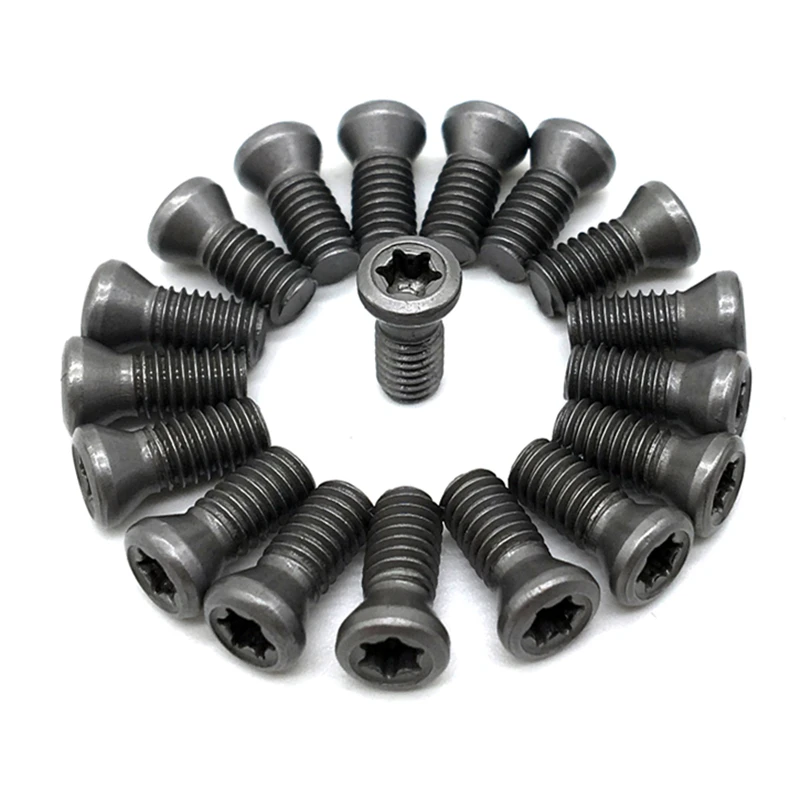 m1.6 m1.8 m2 m2.2 m2.5 m3 m3.5 m4 m4.5 M5 M6 CNC Insert Torx Screw for Replaces Carbide Inserts CNC Lathe Tools holder