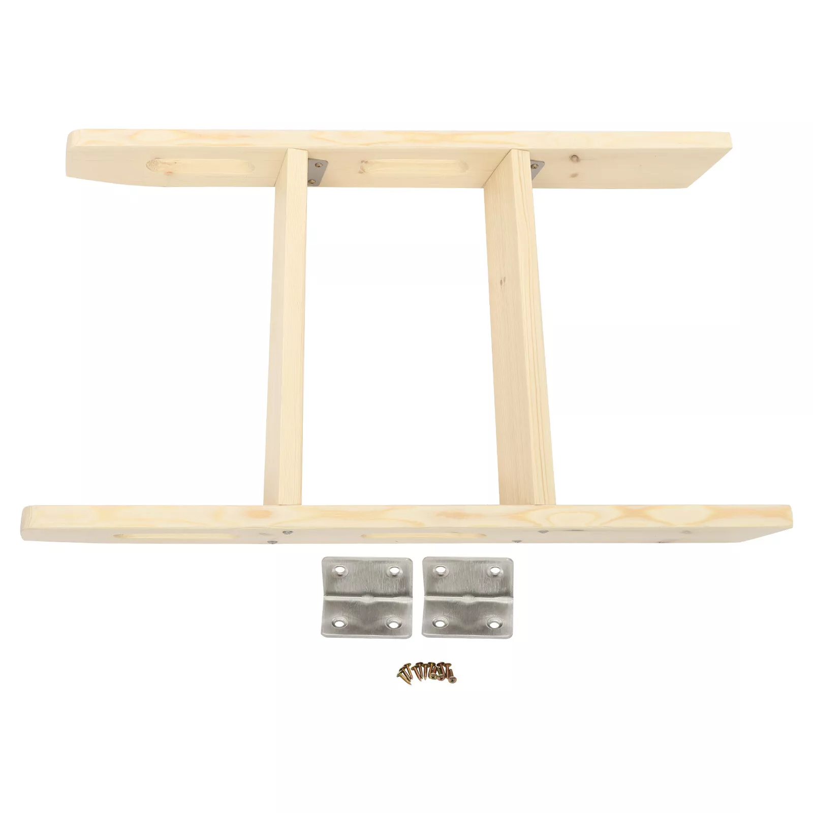 Solid Wood, Stainless Steel Wood Color Space-Saving Motorhome Step Ladder Long Climb Ladder Bed Ladder 75cm