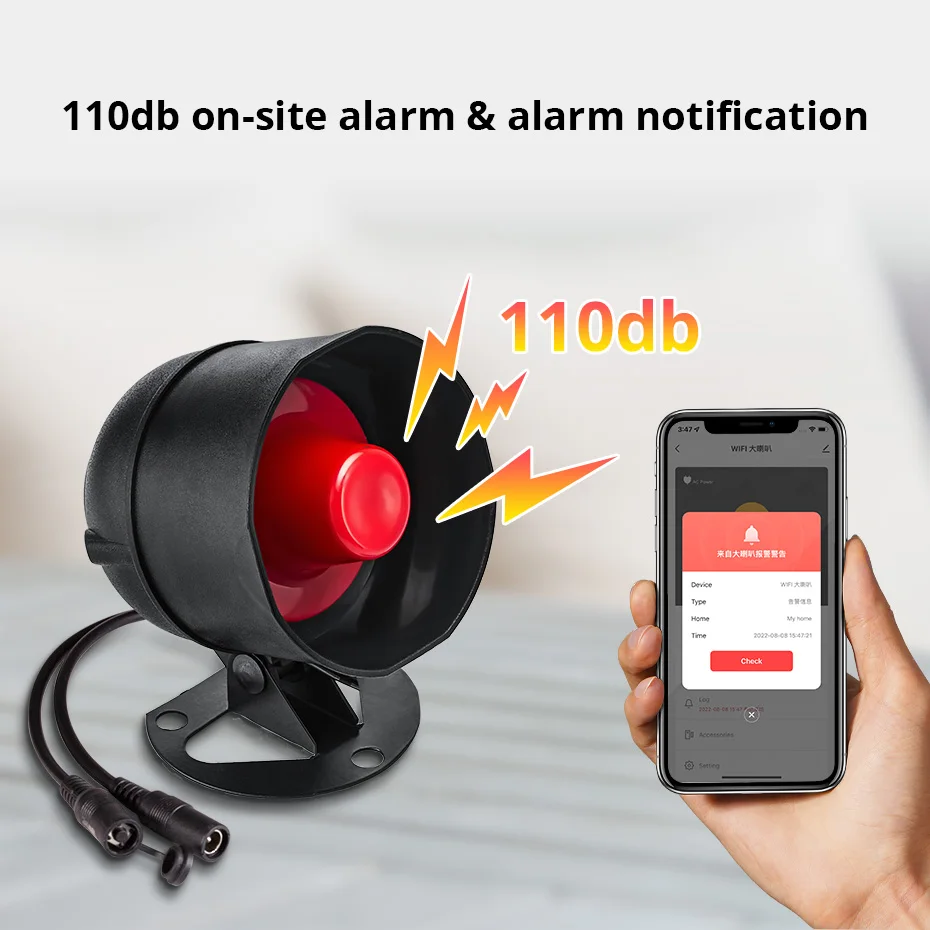 KERUI Tuya Thông Minh WIFI Không Dây Hệ Thống Báo Động Hú Còi Nhà Trộm Phát Hiện Chuyển Động Cảm Biến Cửa Tuya Ứng Dụng Điều Khiển Từ Xa