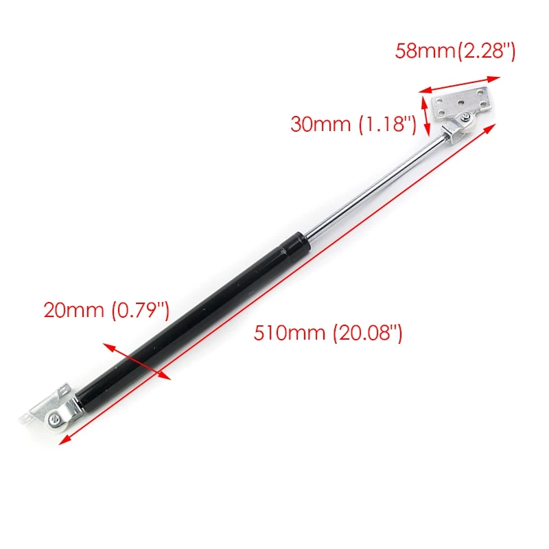 Dưới Áp Lực 50Kg Giường Thủy Lực Bản Lề Lực Nâng Hỗ Trợ Đồ Khí Mùa Xuân Cửa Tủ Bếp Tủ Bản Lề Đồ Nội Thất H