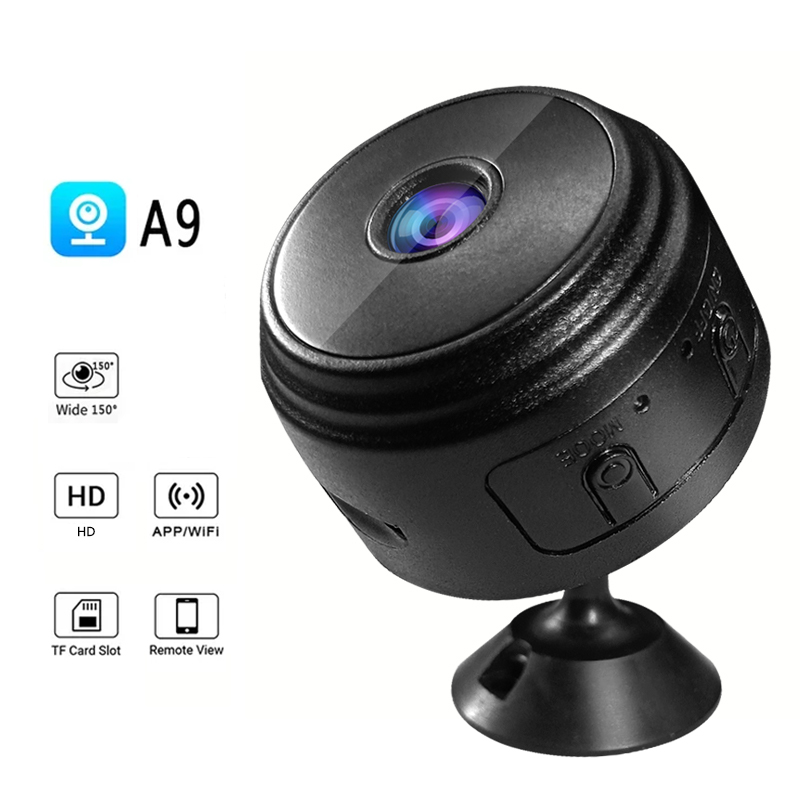 A9 2mp mini kamera wifi drahtlose überwachung sicherheits schutz fernmonitor camcorder video überwachung smart home