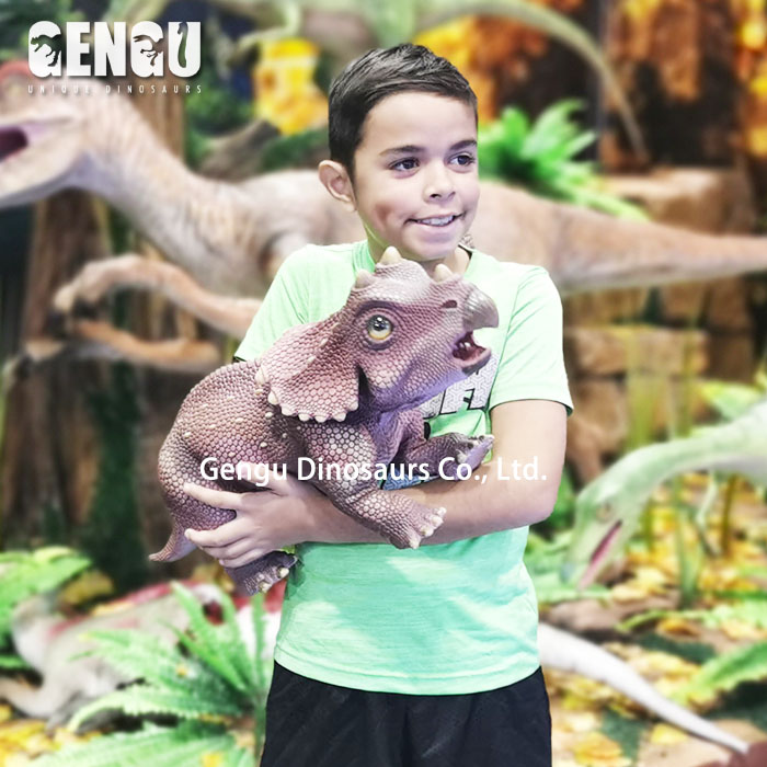 Dinosaur Hand Puppet, Dino realista, Baby Dinosaur Products, Novo processo