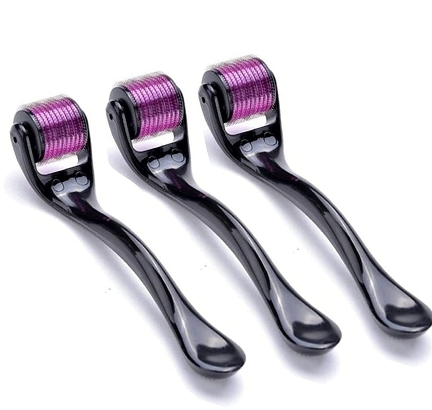 DRS 540 Titanium Derma Roller Haargroei Baard Microneedle Roller Huidverzorging Tool Anti Haaruitval Voor Vrouwen en Man Huishouden