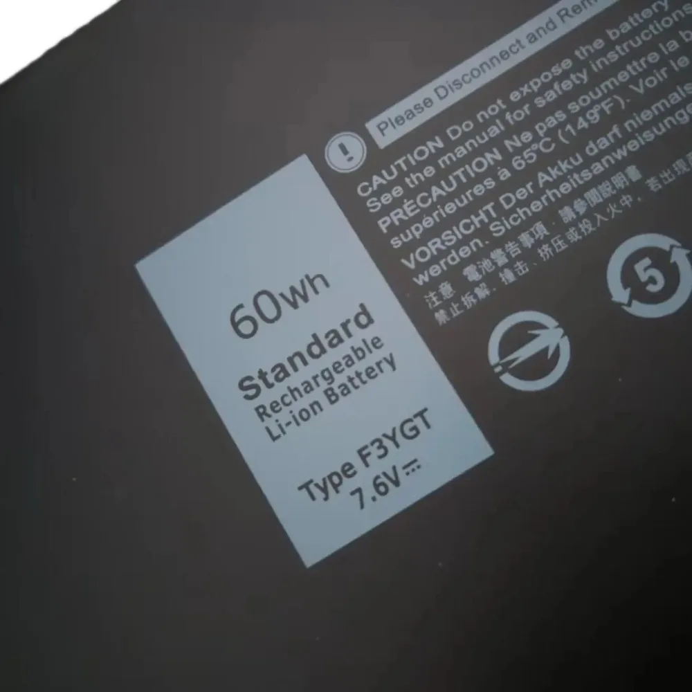 Damaite F3YGT デルバッテリー緯度 7480 12 13 7000 7280 7290 E7280 E7290 E7380 E7390 7000 7380 7390 7480 7490 2X39G