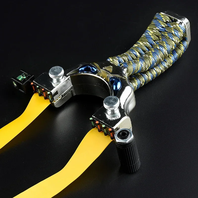 Jagd Schleuder Outdoor Schießen Laser Slings Schuss mit Ebene für Schießen Praxis