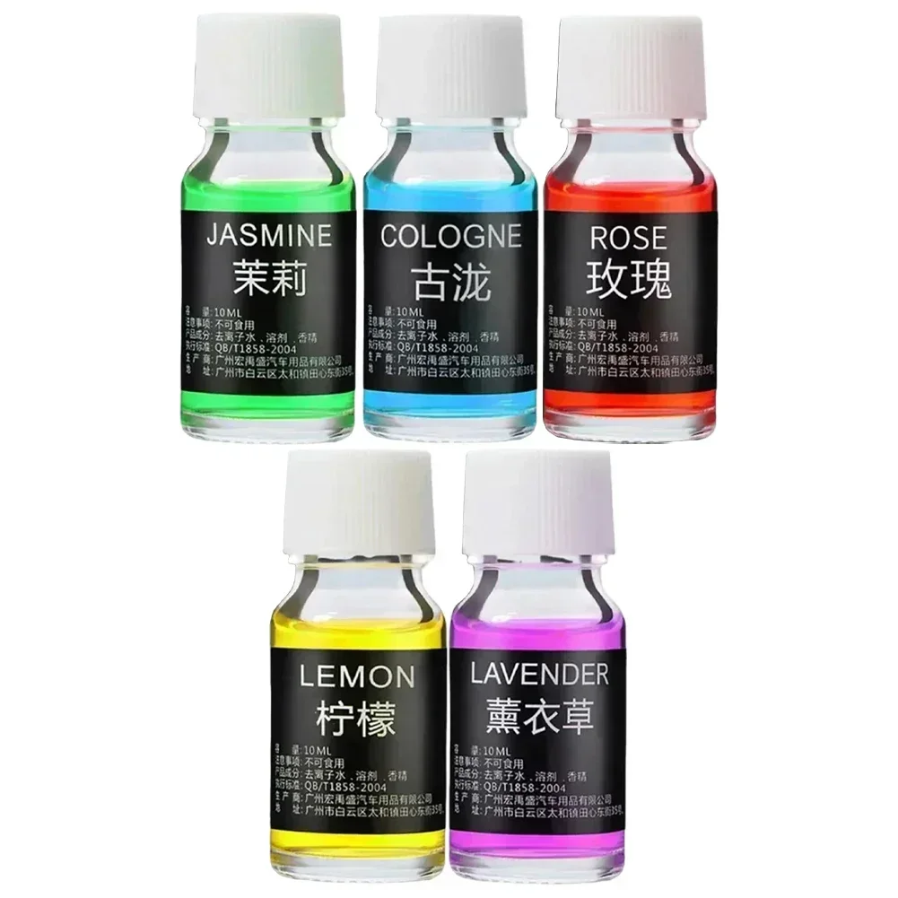 Breite Anwendung, Lufterfrischer, Autoparfüm-Nachfüllung, erfrischend, 10 ml, leicht zu tragen, leichter Duft, langanhaltender Duft