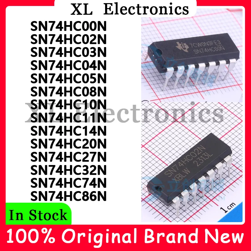 SN74HC00N SN74HC02N SN74HC03N SN74HC04N SN74HC05N SN74HC08N SN74HC10N SN74HC11N SN74HC14N SN74HC20N SN74HC27N Nuevo Original