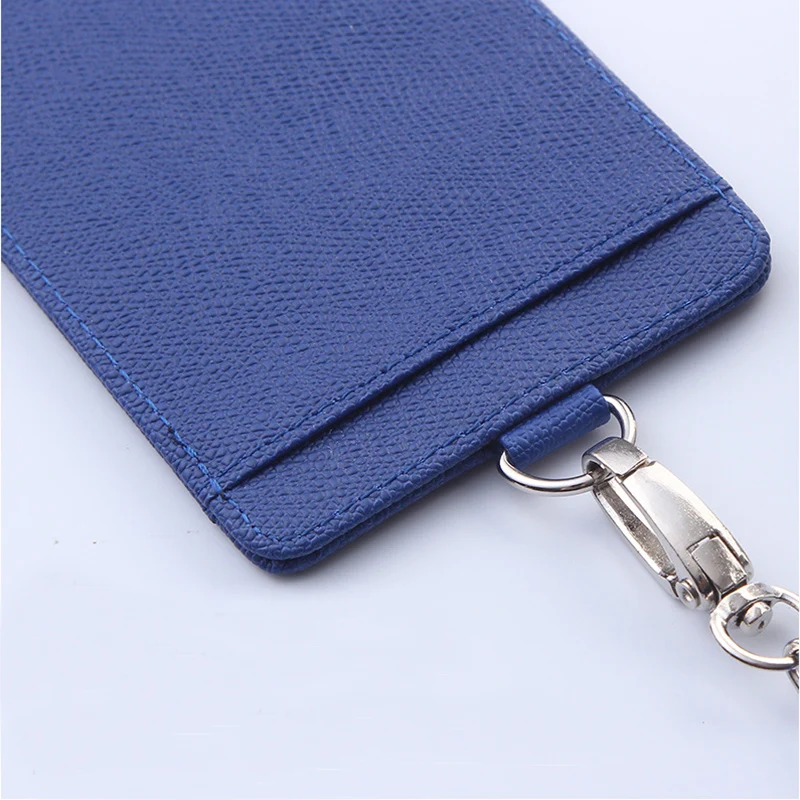 Multifunctional Retractable Lanyard Card Holder PU Badges Set For ID Name Card Business Name Tag Student ID Card Neck Rope