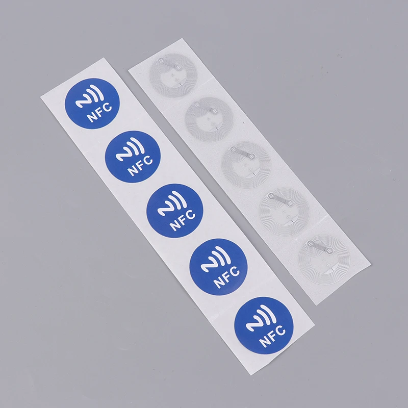 1/20/50 шт. NFC этикетки, наклейки, значки, наклейка, RFID электронная бирка, перезаписываемая секретная наклейка для ключей, NFC-теги