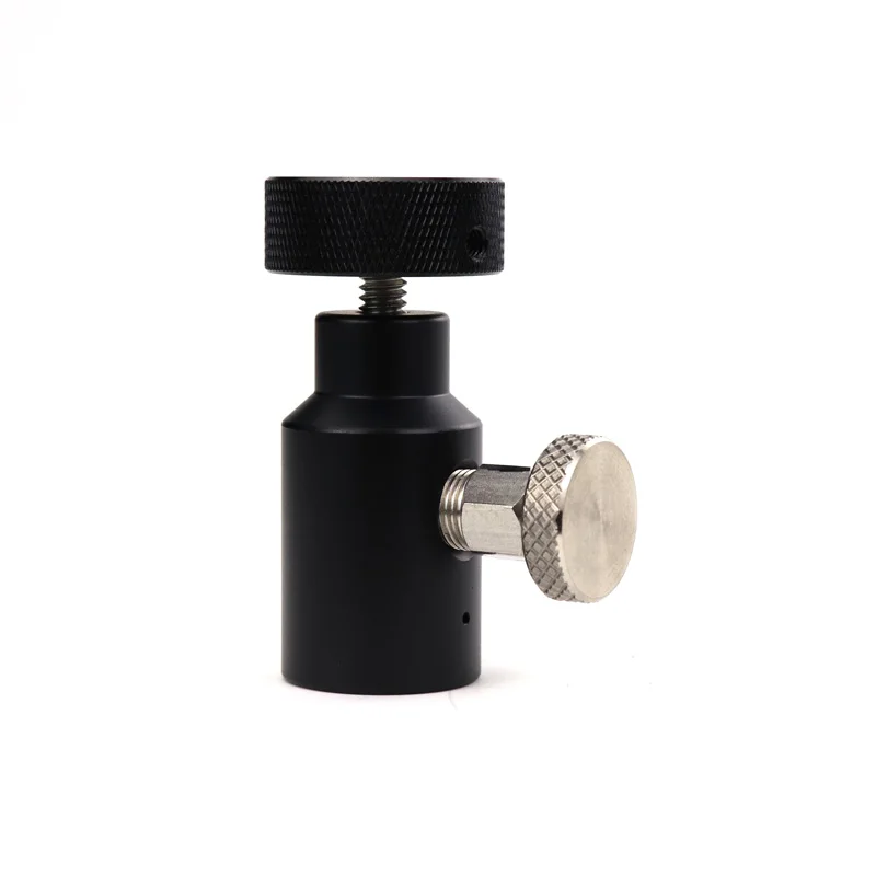 New HPA CO2 UFA Universal Fill Adapter Fill Station Coil Remote Hose On/Off ASA With Bleed Valve