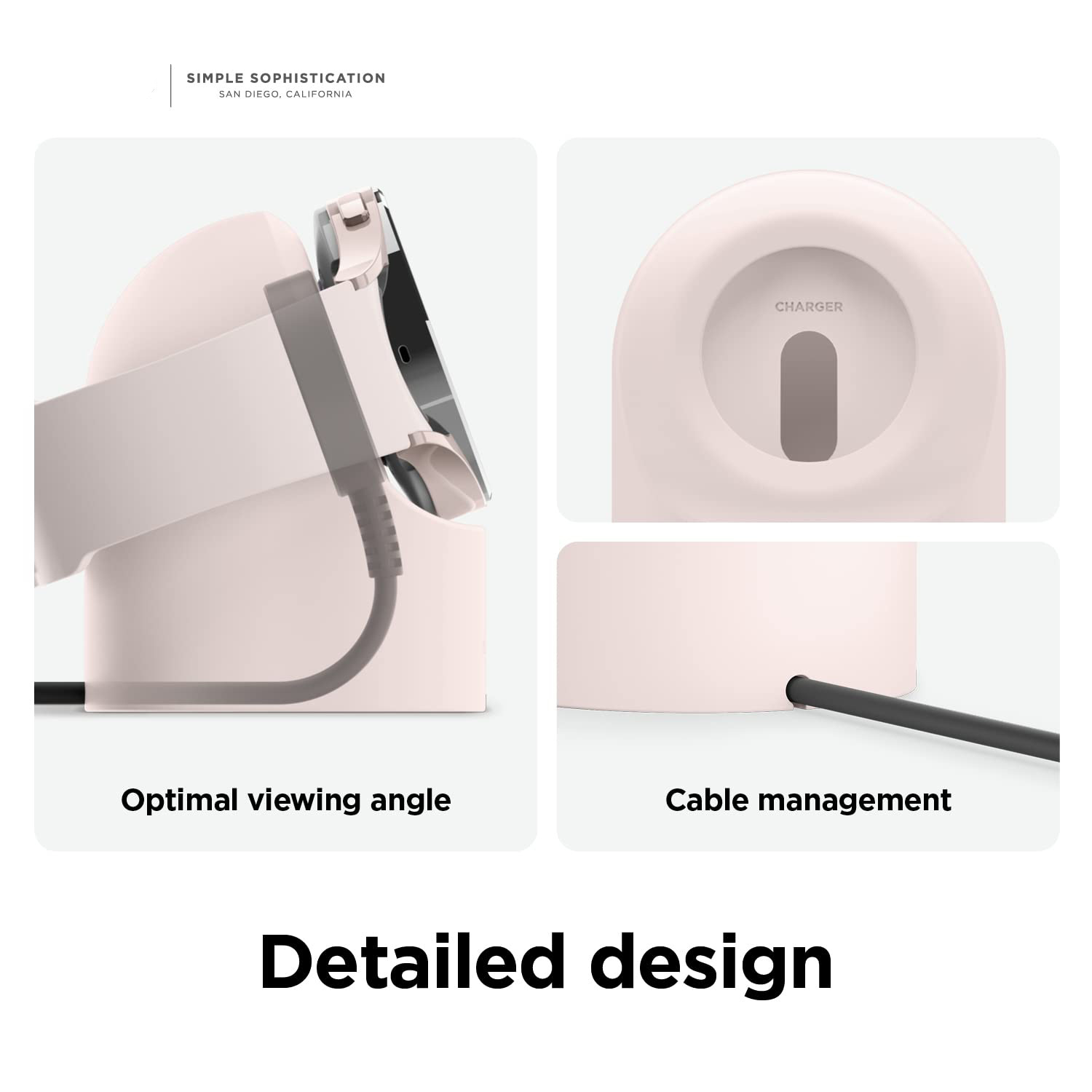 Supporto in silicone per caricabatterie compatibile con Samsung Galaxy Watch Ultra 49mm 7 4 3 6 40 44 46mm 5 Pro 45mm
