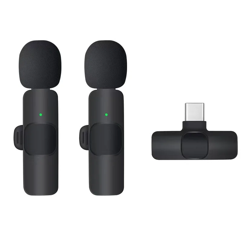 Buttonhole Wireless Lapel Microphone Bluetooth Mic Mini For Cell Mobile Phone PC Tiny Micro Tie Small USB