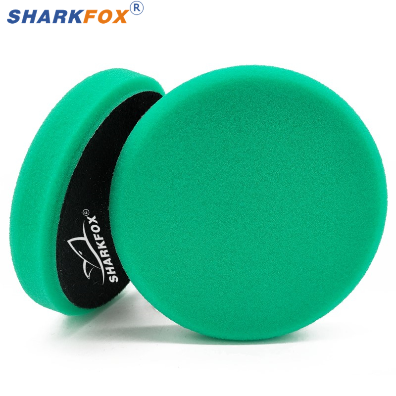 Sharkfox 5"(125mm) /6"(150mm) Car Sponge Buffing Polishing Pads For DA/RO/GA Car Buffer Polisher