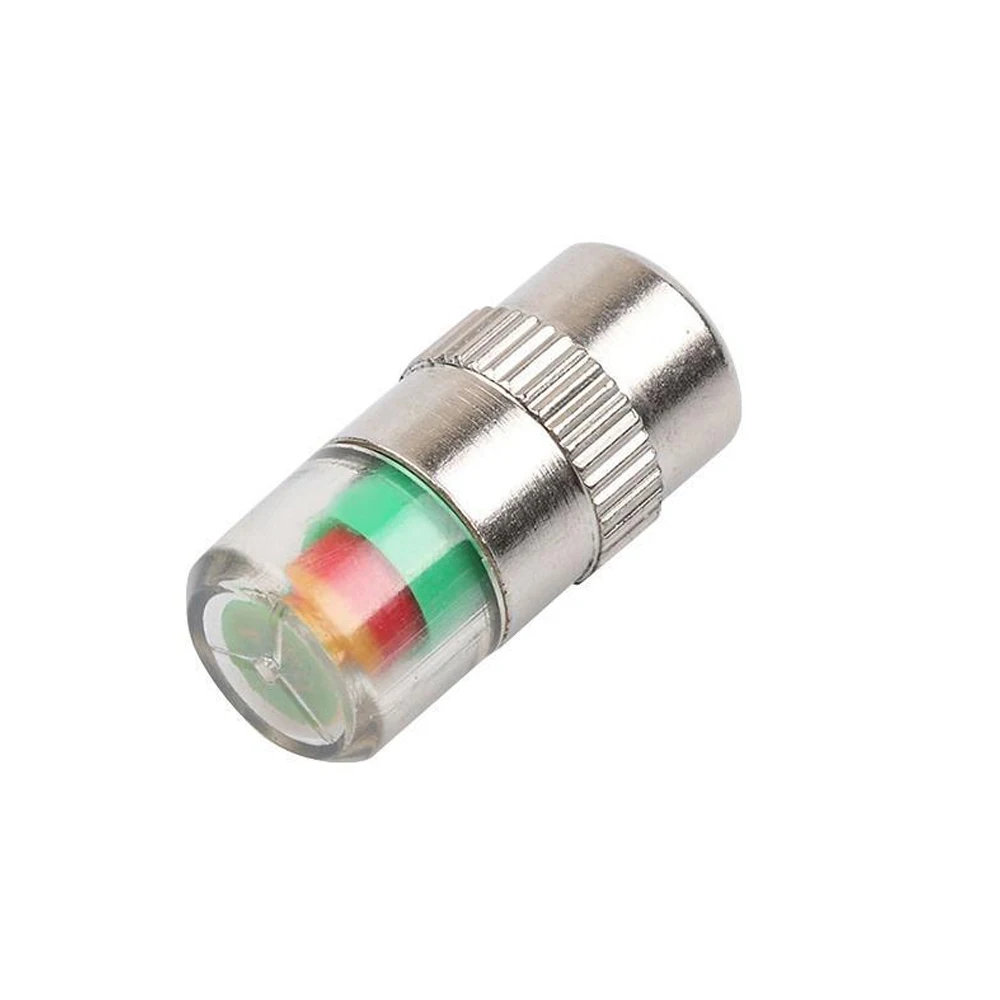 Auto's Band Luchtdruk Monitor Alert 4 stks/set Indicator Ventieldop Gauge Auto Accessoires Autoband Manometer Caps Nuttig