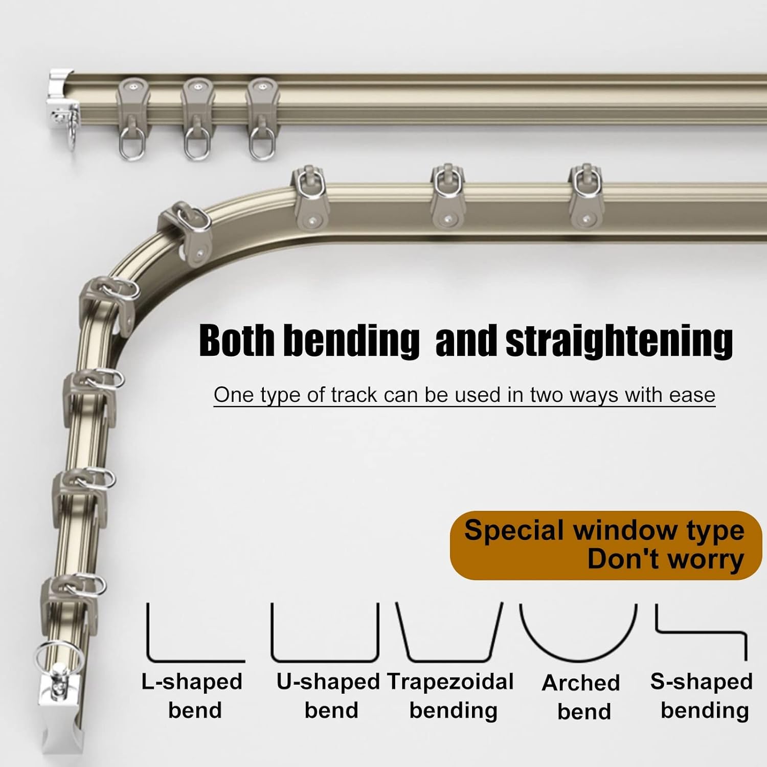 de cortina flexible para divisor de habitación, montaje en techo o pared, 300 cm, separador de espacio versátil, fácil instalaci