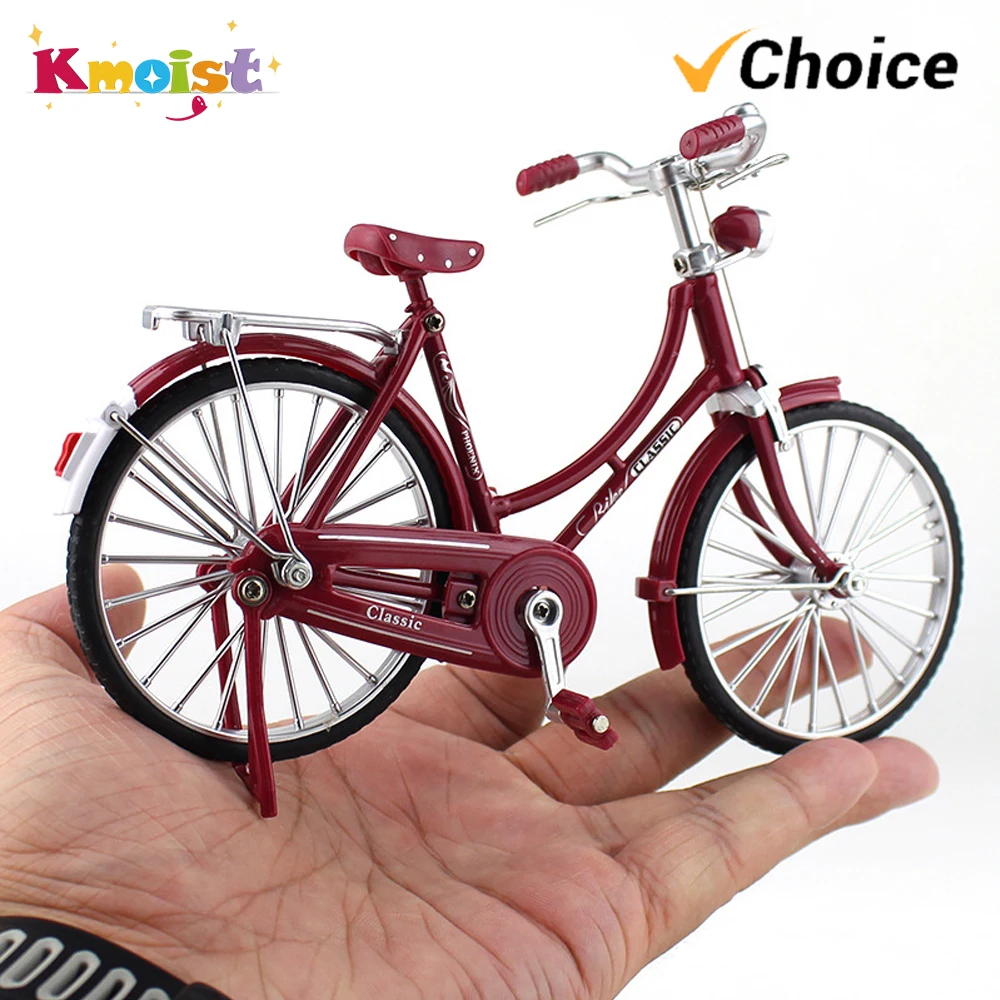 1/10 Metall Simulation Altmodische Retro Fahrrad Diecast Fahrräder Legierung Modell Klassische Spielzeug Geschenke für Jungen Kinder Hause Dekorative