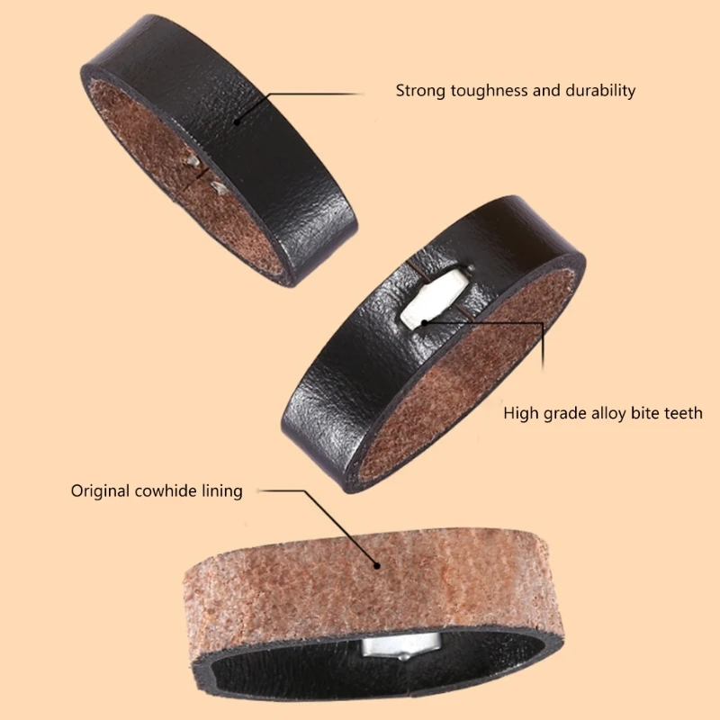 Taillengürtelschlaufe für Erwachsene, Unisex, Bekleidungszubehör, Western-Stil, echte Gürtelschlaufe für Erwachsene,