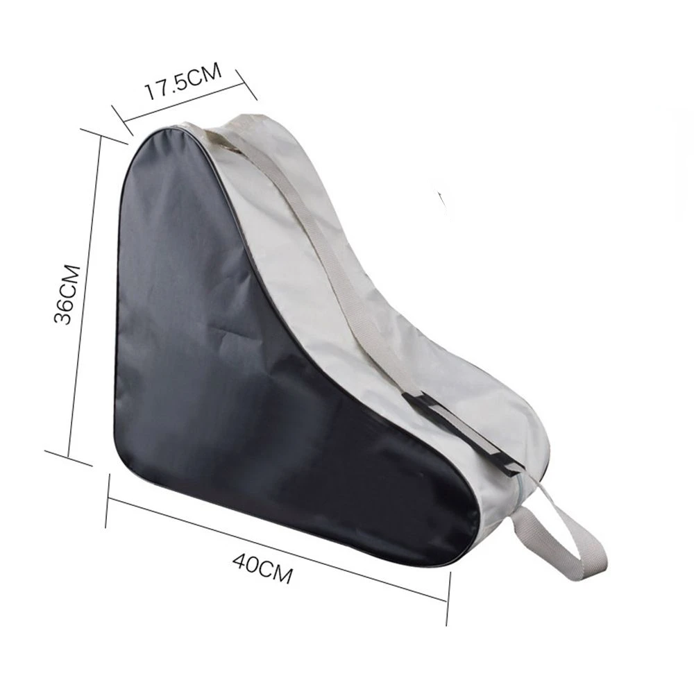 1pcs Waterproof Polyester Carrier Bag Portable Skate Bag Thick and Wide For Ice Roller Skating Inline Speed Skates Carrier Bag