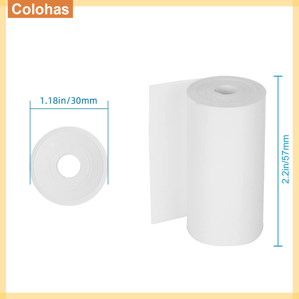 10 pièces 57*25mm 30/40MM papier thermique blanc enfants caméra impression instantanée enfants caméra impression papier accessoires de remplacement pièces