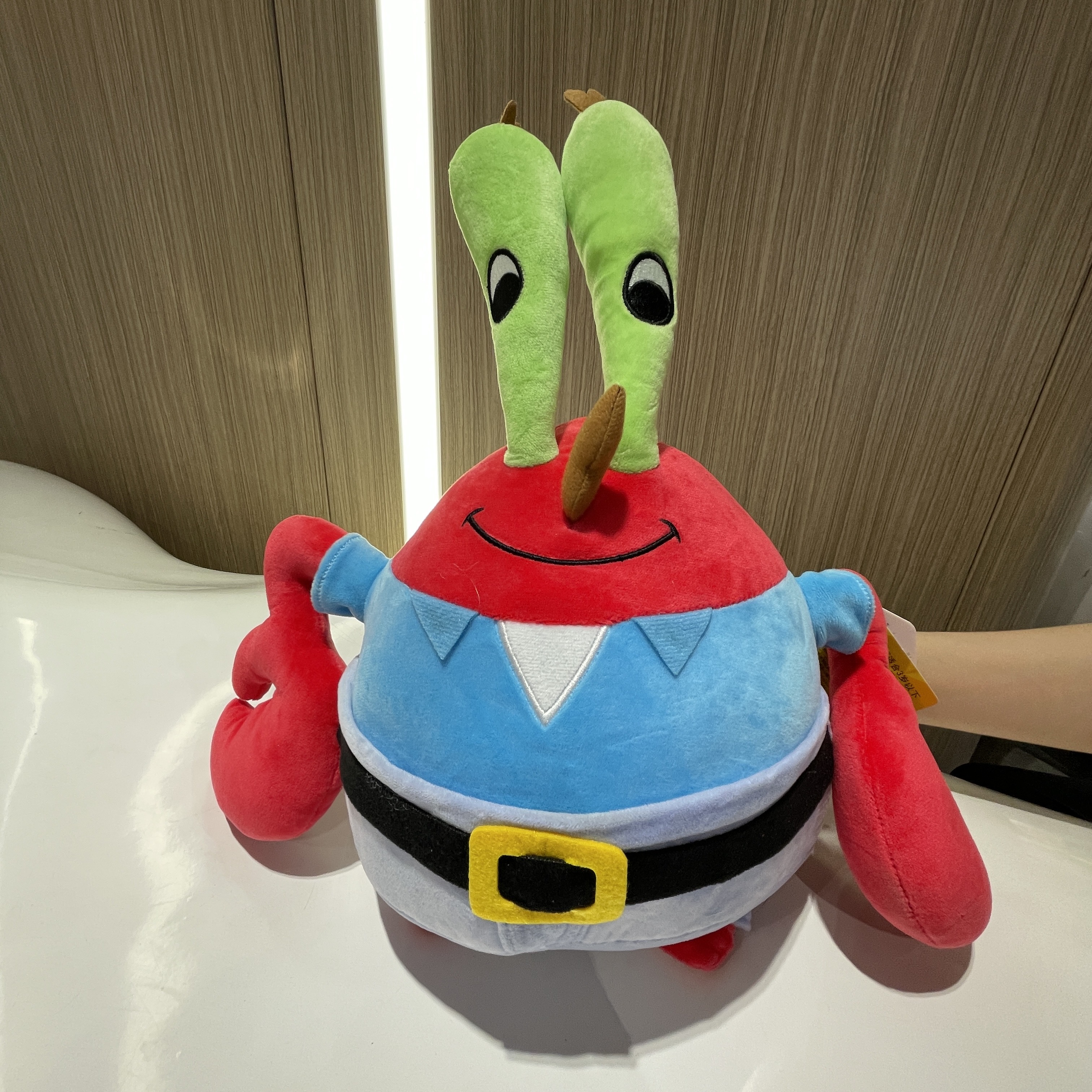 Oryginalne Anime Spongebob Squarepants Patrick Star Squidward Eugene H. Krabs Gary Kawaii Cartoon wypchane pluszowe zabawki prezent urodzinowy