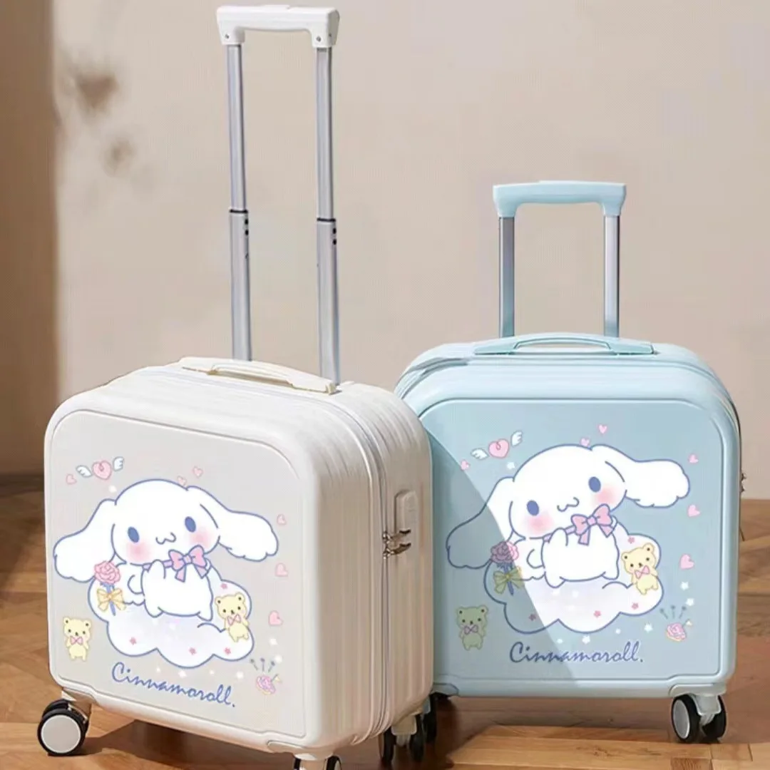 小型機内持ち込みスーツケース漫画パスワードロックハンドヘルドトラベルバッグ ABS PC 素材ホイール付きファッショナブルなユニセックス荷物