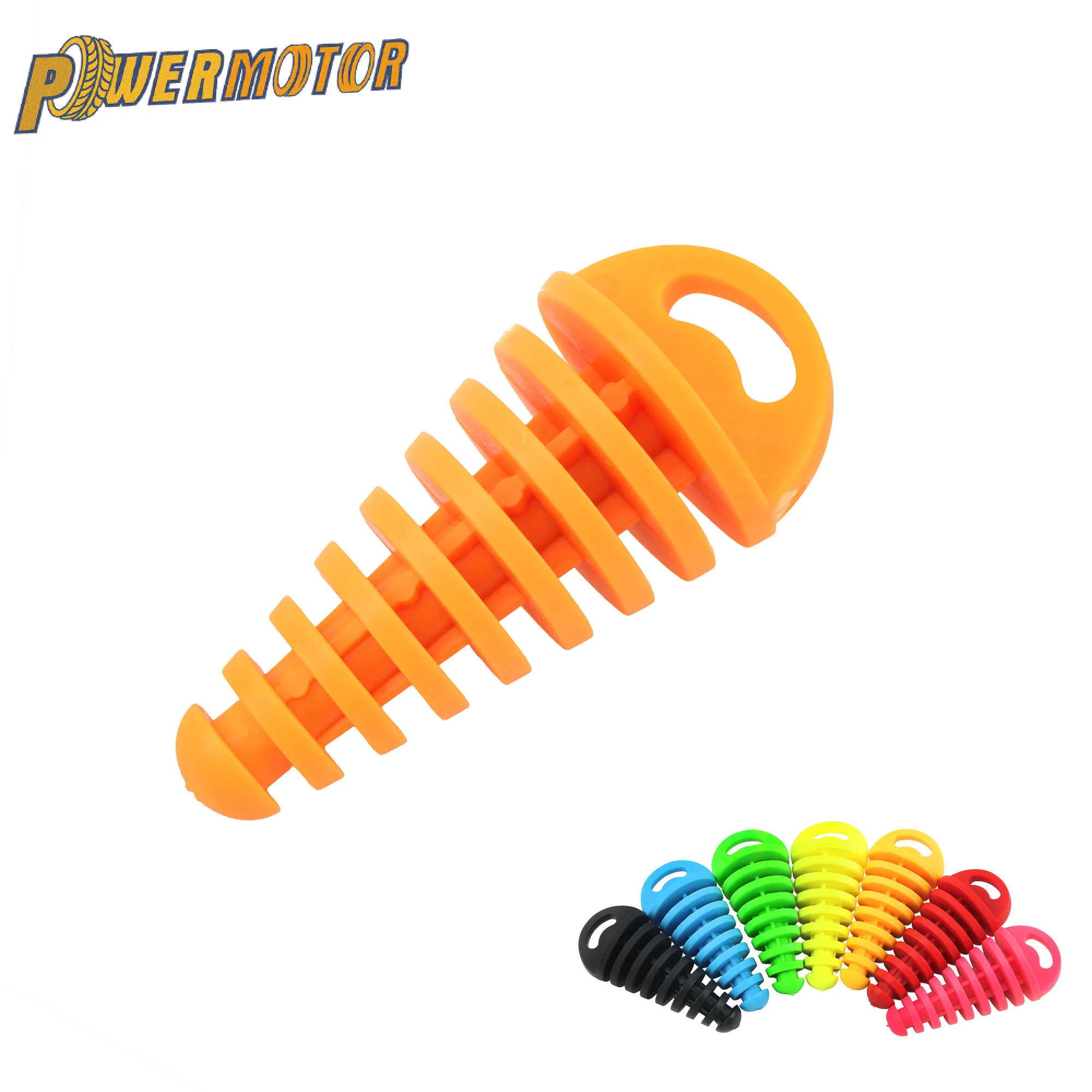Universele motorfiets ATV uitlaatpijp plug uitlaat PVC ontluchter plug wassen voor Yamaha Honda Kawasaki Suzuki KTM accessoires