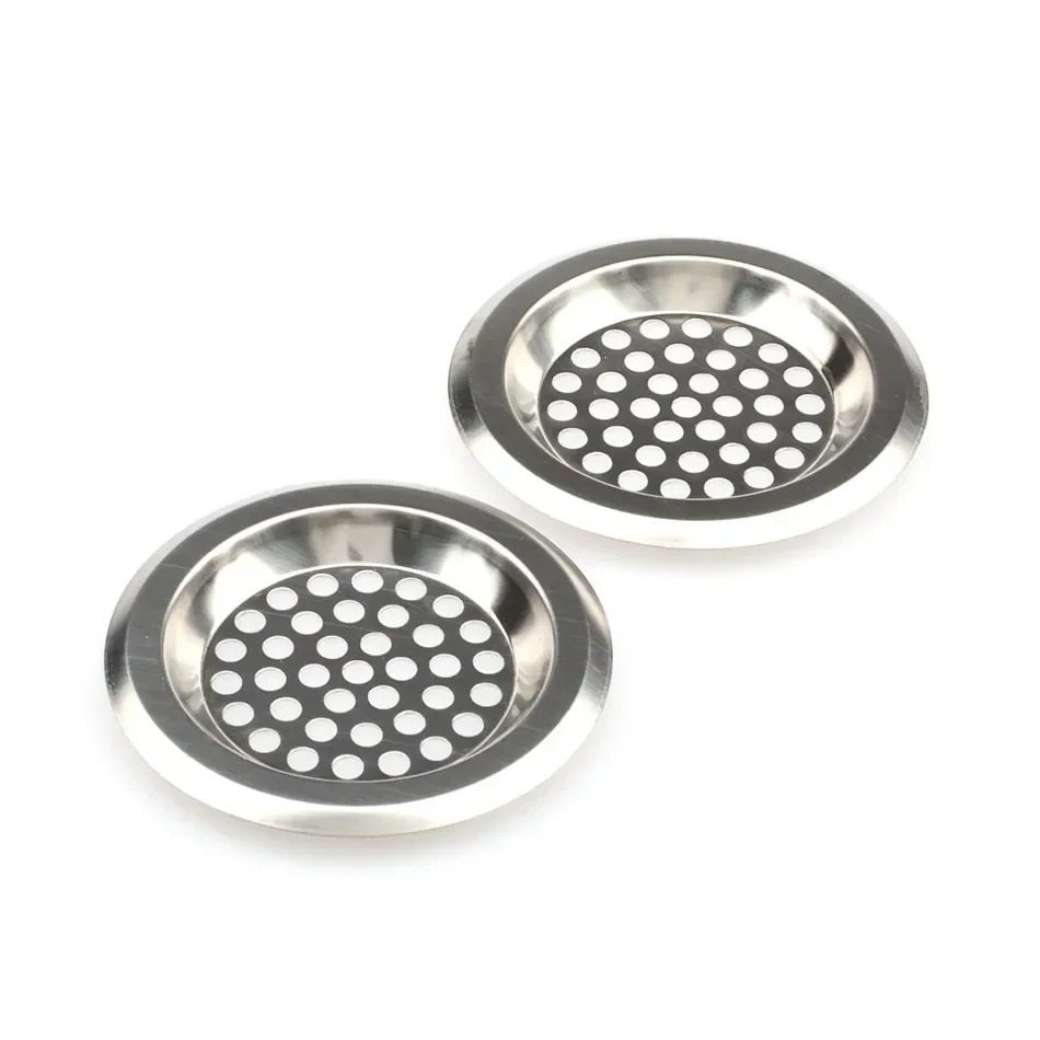 Kitchen Sink Filter Stainless Steel Mesh Sink Strainer Filter Bathroom Sink Strainer Drain Hole Filter Sewer Screen Strainers