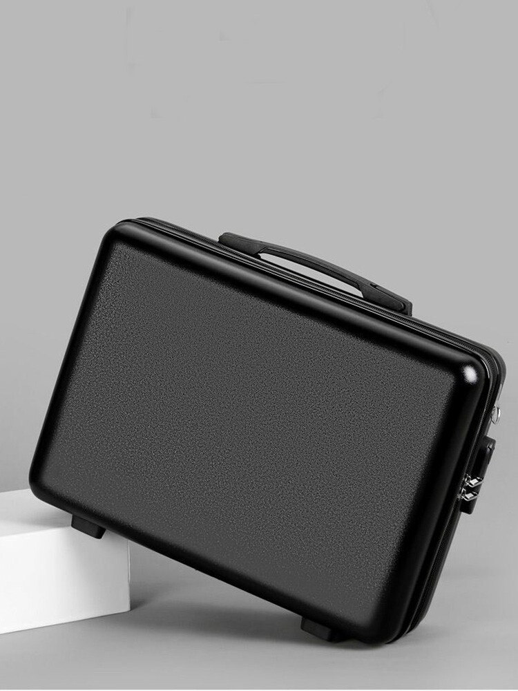 Hard Shell 16" Laptop Briefcase - TSA Lock Business Portfolio With Shockproof Design & Multi-Compartment Organizer