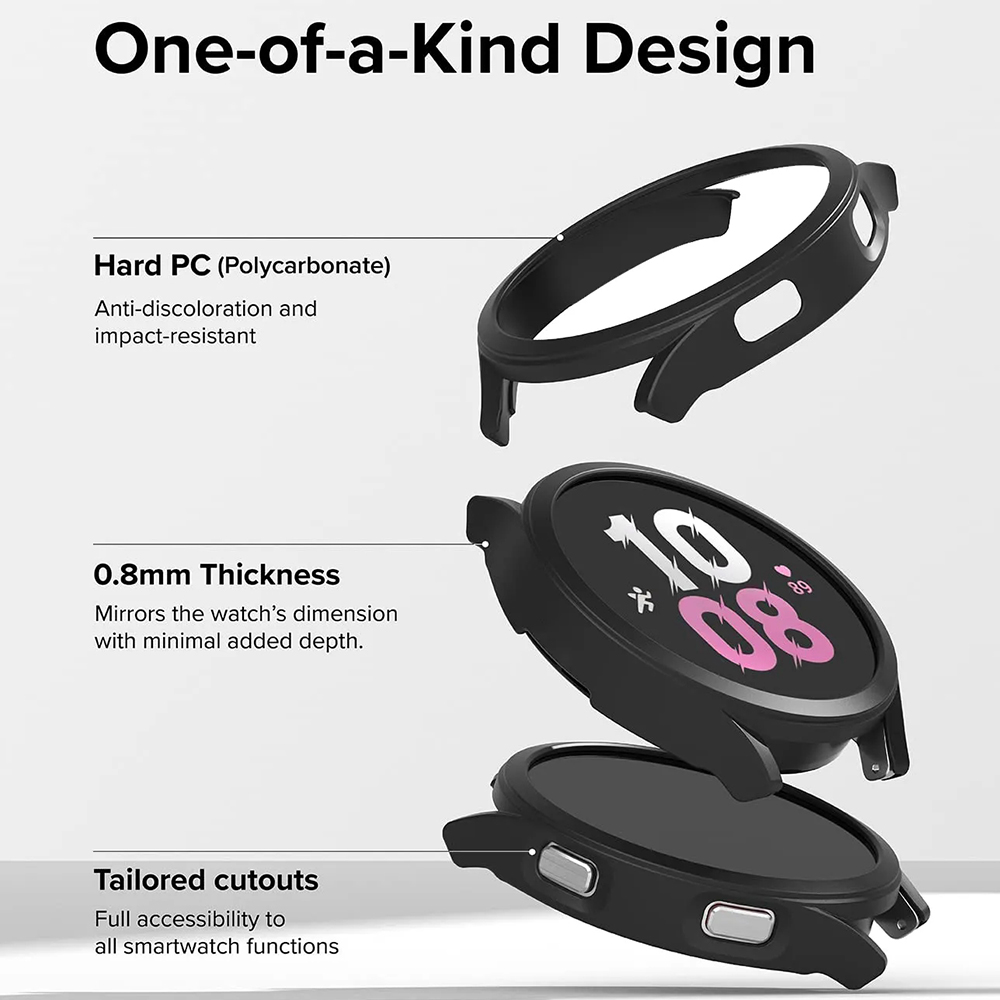 時計ケース Samsung Galaxy Watch 6 40mm 44mm スクリーンプロテクター PC バンパーオールラウンド Galaxy Watch 6 クラシック 43mm 47mm カバー