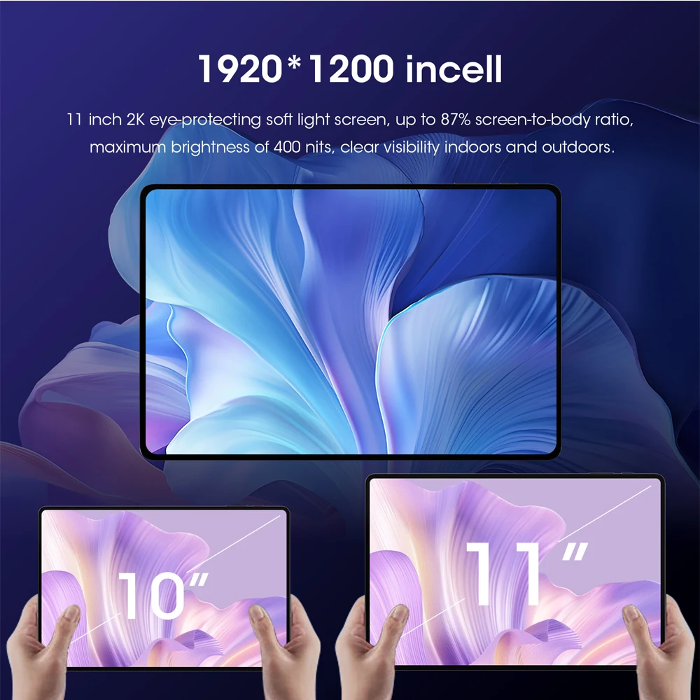 Новый ультратонкий планшет CWOWDEFU P35 2024 дюйма FHD+ 2K дисплей 12 Гб + 128 Гб T606 8 ядер 13 МП камера 7000 мАч аккумулятор Android 14 планшетный ПК