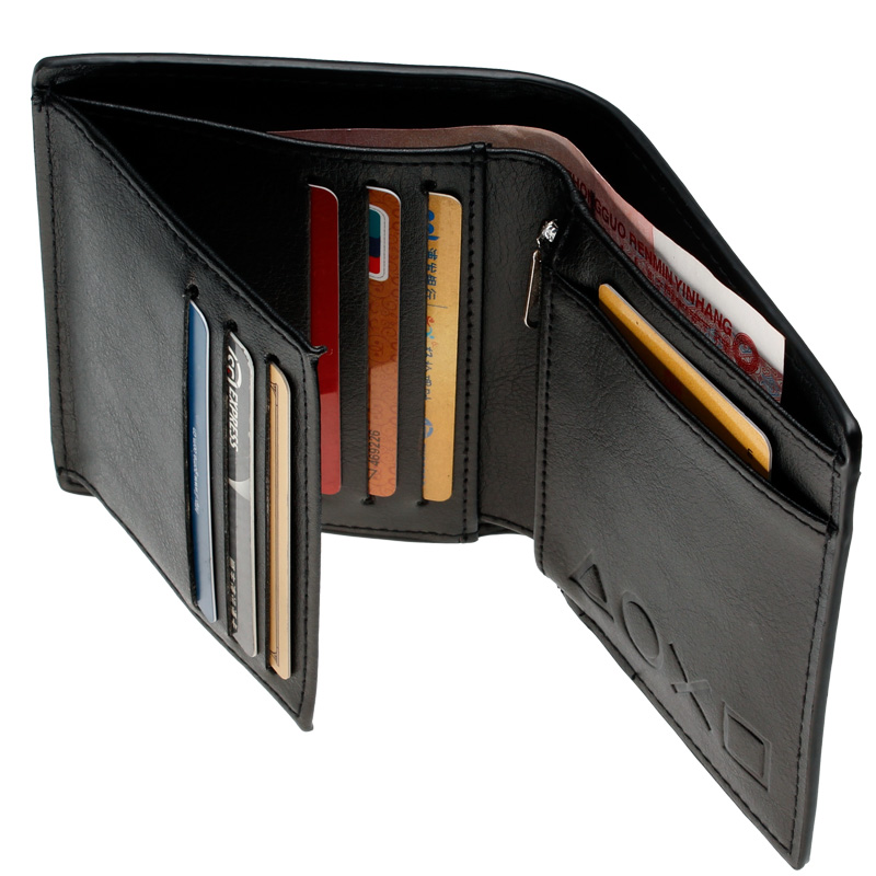 High quality gaming console shaped men's wallet, stylish and personalized women's coin wallet card holder