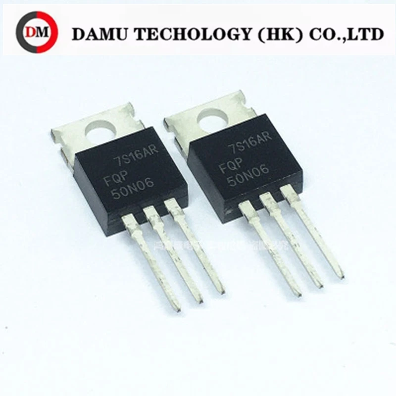 10pieces FQP50N06  50N06  NEW