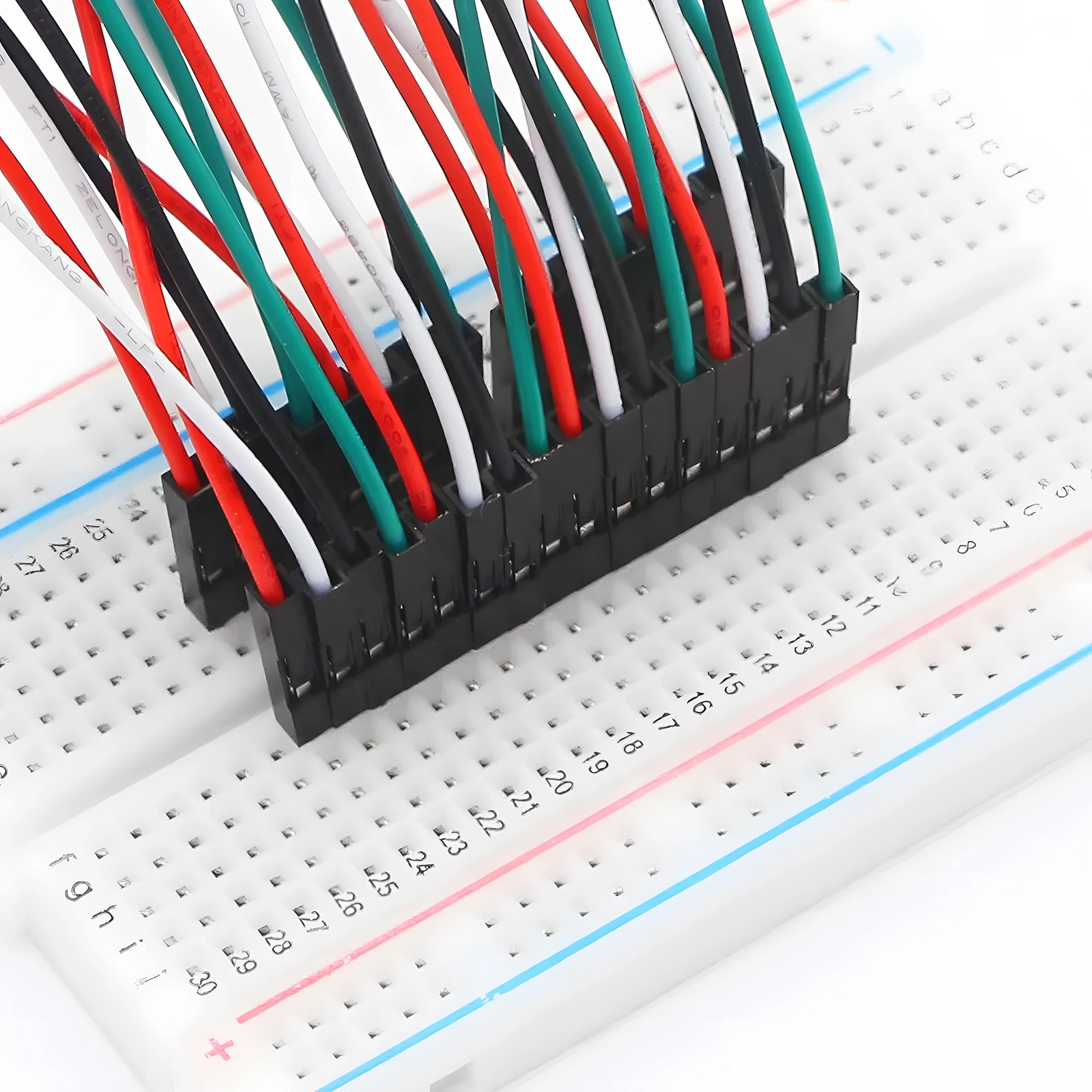 20/50/100 pces dupont fio jumper cabo diy kit 20cm cabo de placa de ensaio 2.54mm passo macho fêmea fio 1pin conector para arduino