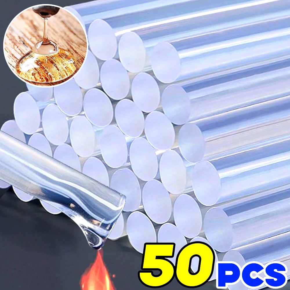 7/11mm Hot Melt Glue Sticks Transparent Strong Visco DIY General Adhesive for Electric Glue Gun Sealing Dent Repair Glue Stick