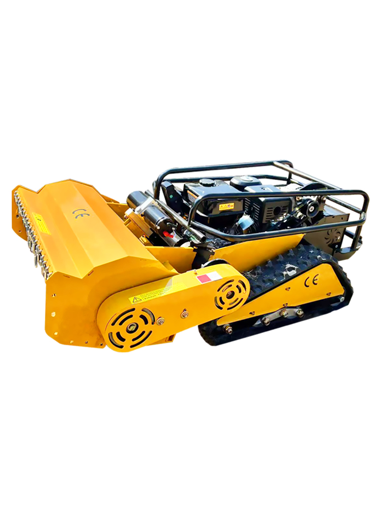 Aangepaste afstandsbediening grasmaaier Krachtige Diesel Caterpillar landbouwrobot grasmaaier