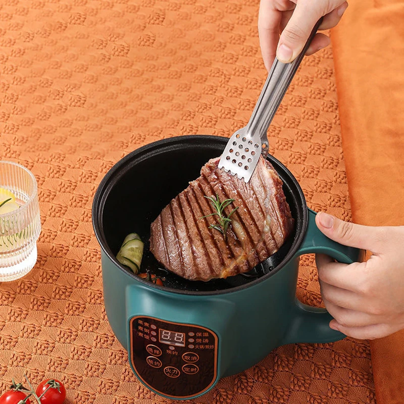 Haushalt Elektrische Kochmaschine 1-2 Personen Hot Pot Eintopf Heizung Eier Suppe Antihaft-pfanne Multifunktions Elektrische Reiskocher