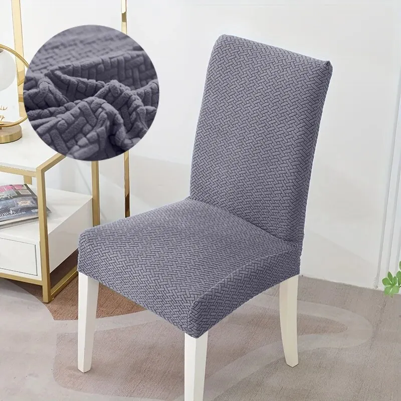 Capa elástica para cadeira tamanho universal barato capa de cadeira grande elástica casa assento seatch sving sala cadeiras capas para casa jantar