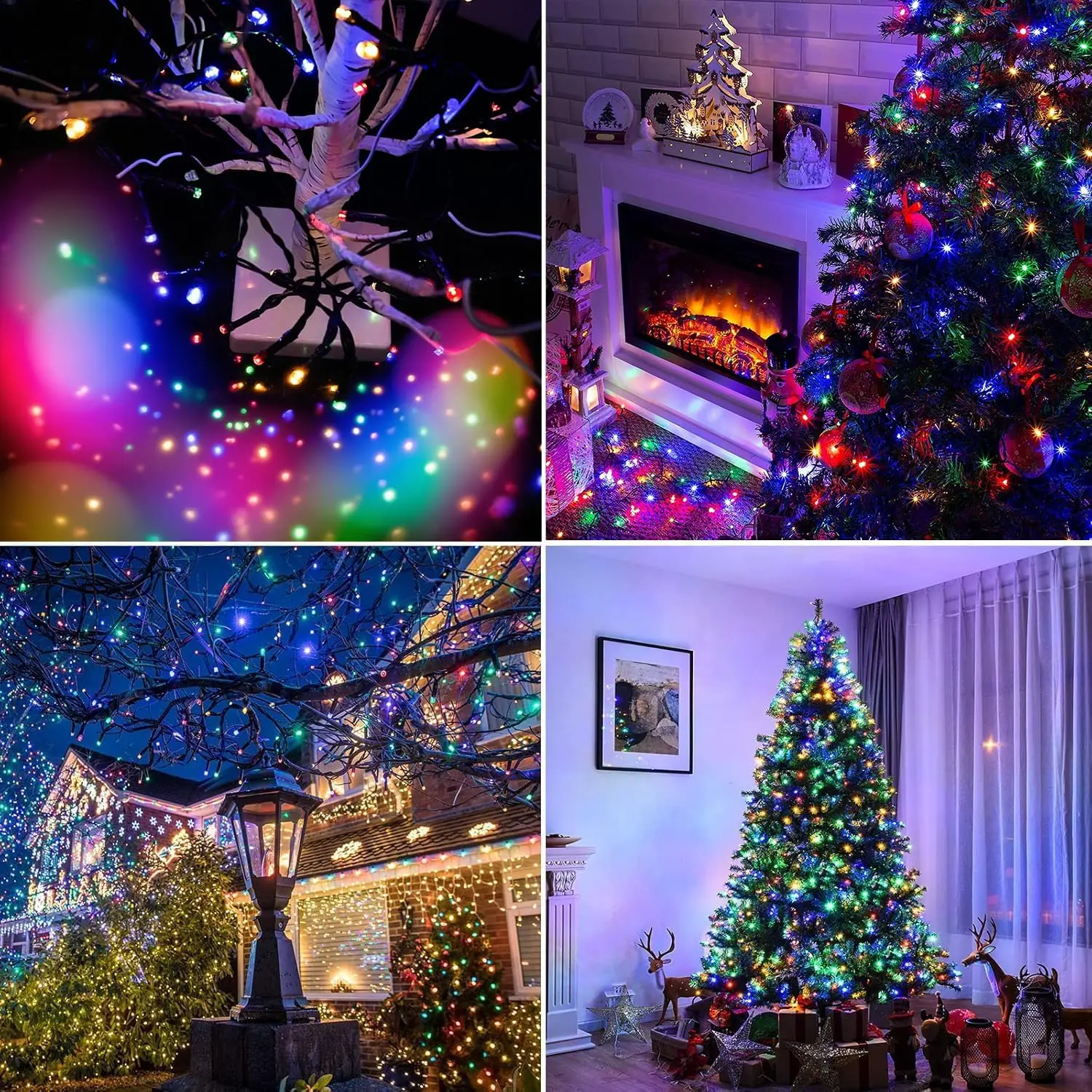 LED ソーラーストリングライト 太陽光発電クリスマス屋外ライト 防水星空クリスマスフェアリーライト フェスティバルパーティーの雰囲気用