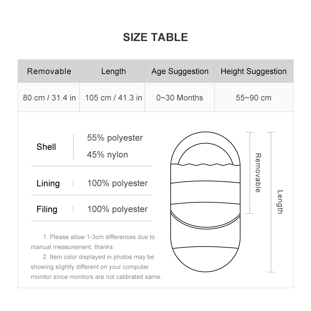 0-36 ヶ月ベビーカーフットマフリムーバブル冬暖かい厚い封筒放電ユニバーサルベビーカーベビーカーアクセサリー