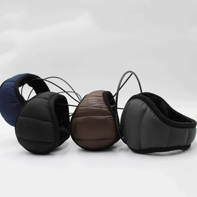 Neue modische Winter-Ohrenschützer für Herren, warmer Plüsch, winddicht, wasserdicht, faltbar, Plüsch, kalt, warm