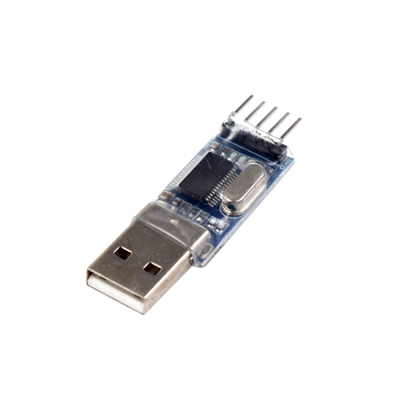 Módulo adaptador convertidor PL2303 USB a RS232 TTL DC 3,3 V 5V PL2303HX STC placa de máquina de cepillo microcontrolador