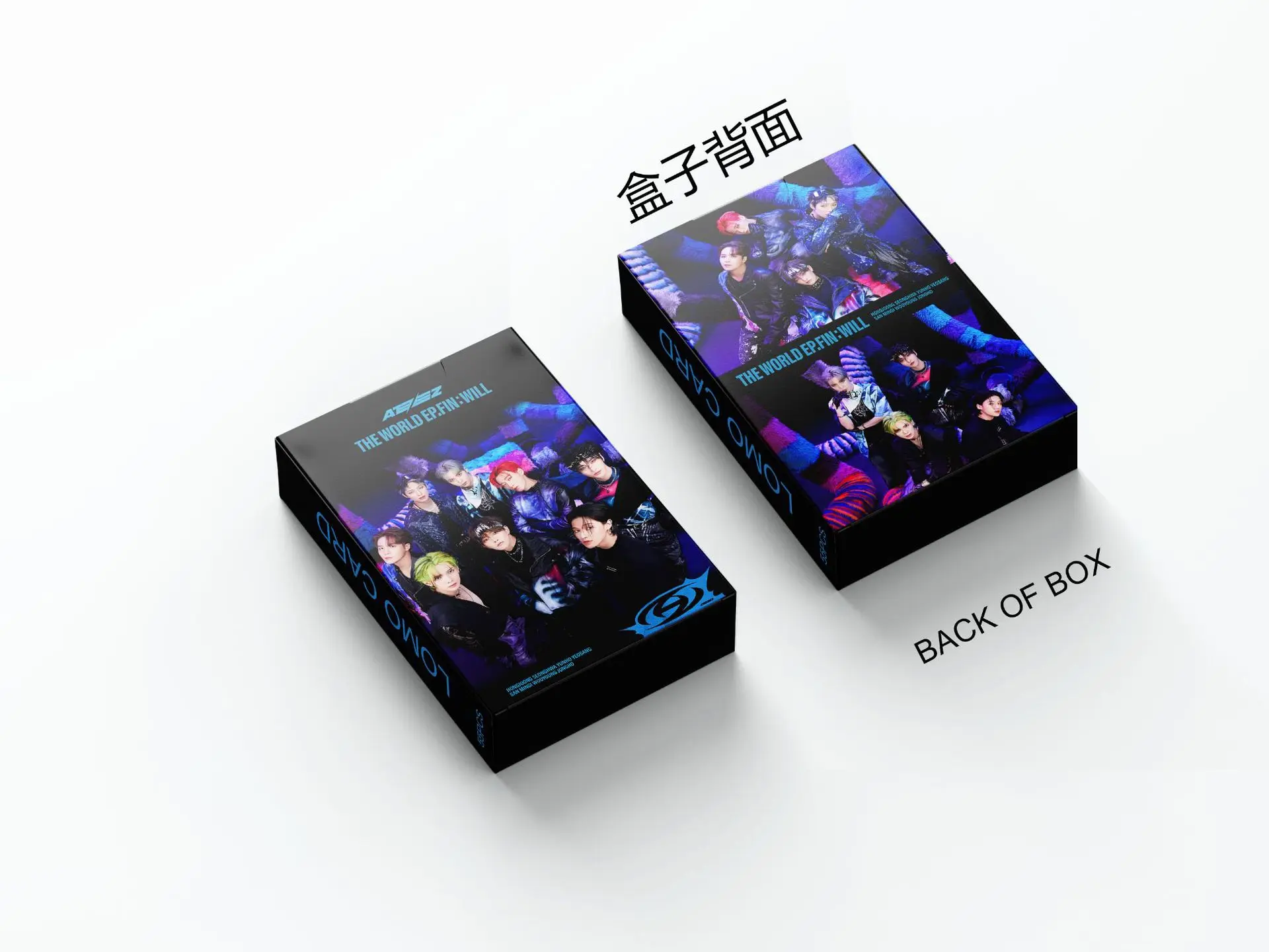 k-pop ATEEZ 새 앨범 THE WORLD EP.FIN : WILL 엽서 LOMO 카드 포토카드